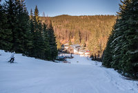 Hütte Zatisi im Winter-5